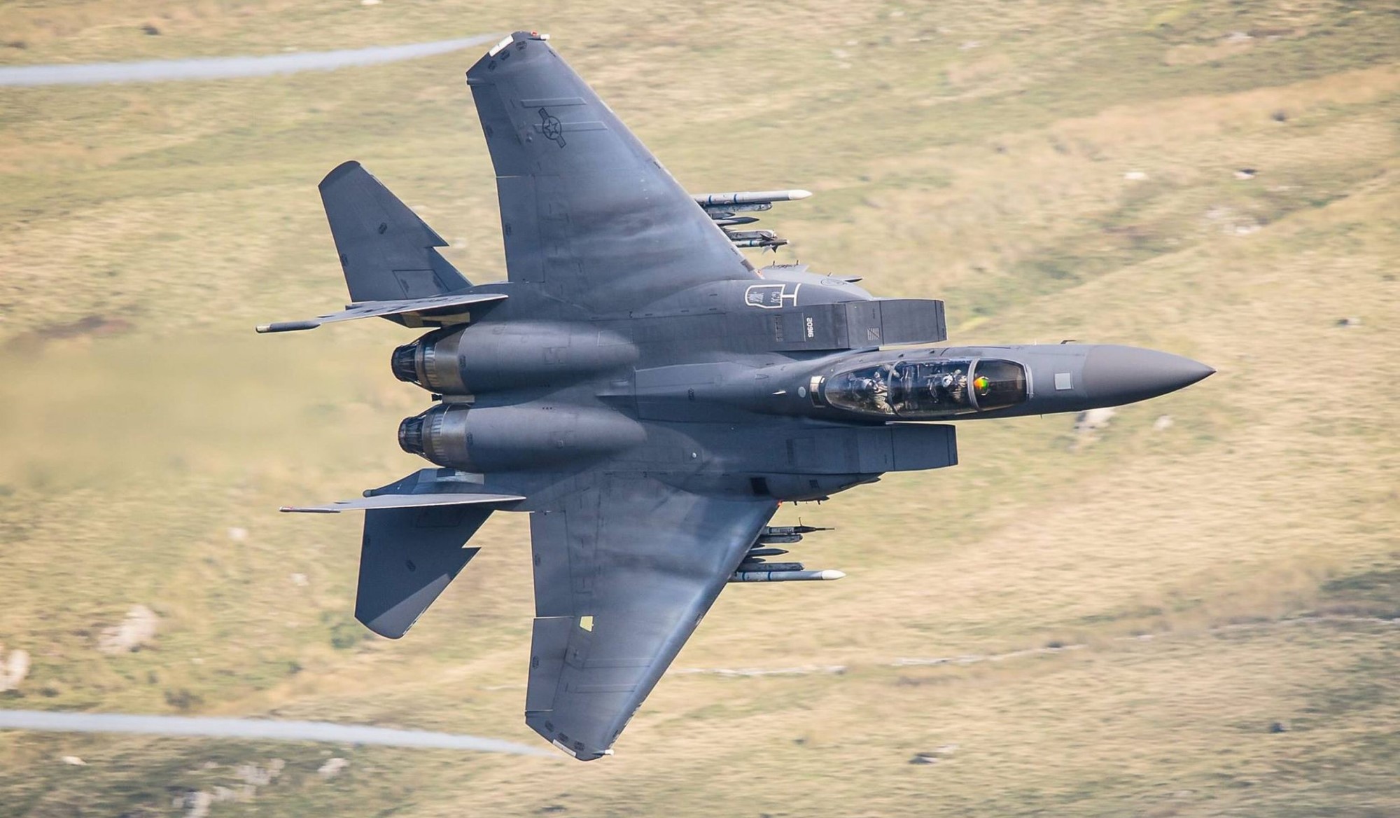 美国f-15"鹰"战斗机高清图赏 真正的空中斗士!