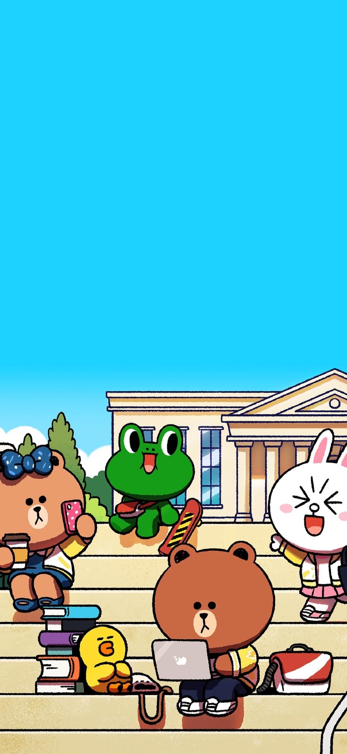 布朗熊 手机壁纸