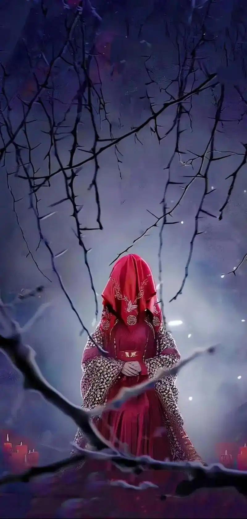 一袭红装三拜红尘凉 国产惊悚红嫁衣 - 抖音