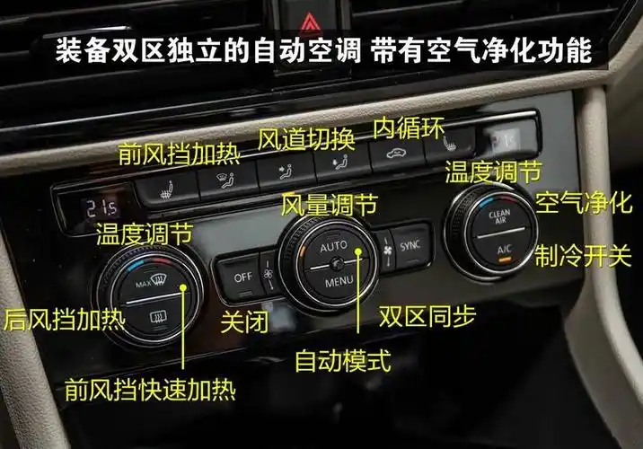 2021大众朗逸按键|2021款朗逸按键功能图解,朗逸按键的介绍功能说明