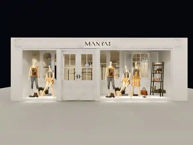 怎样设计的服装展示柜更吸引大众眼光