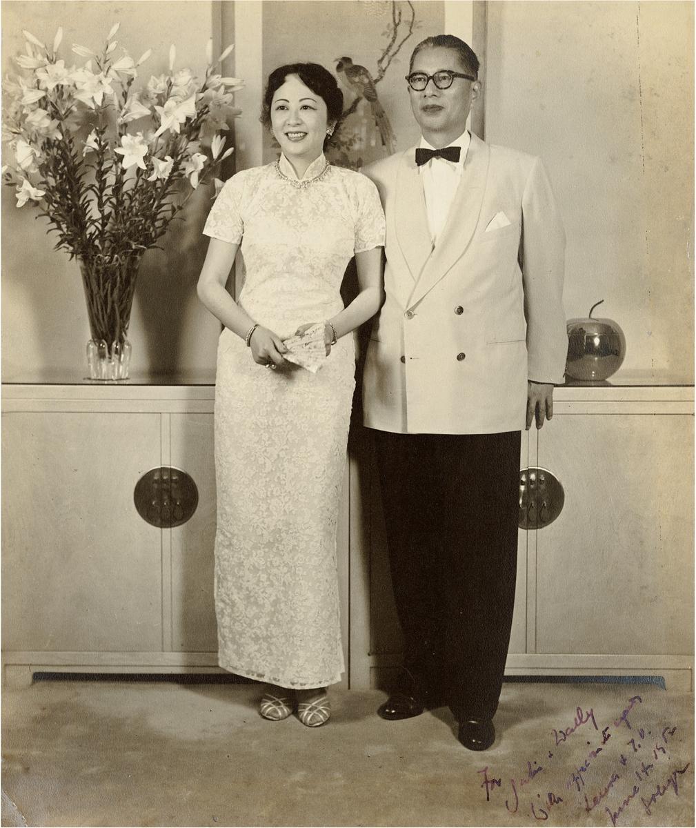 第二代宋氏三姐妹宋子文的三个女儿个个身材高挑如花似玉