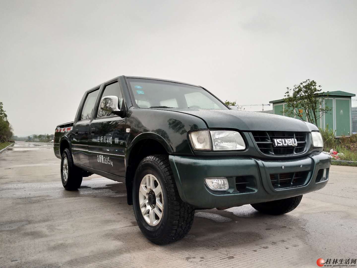 2012年9月手动四驱全进口庆铃柴油皮卡急转让