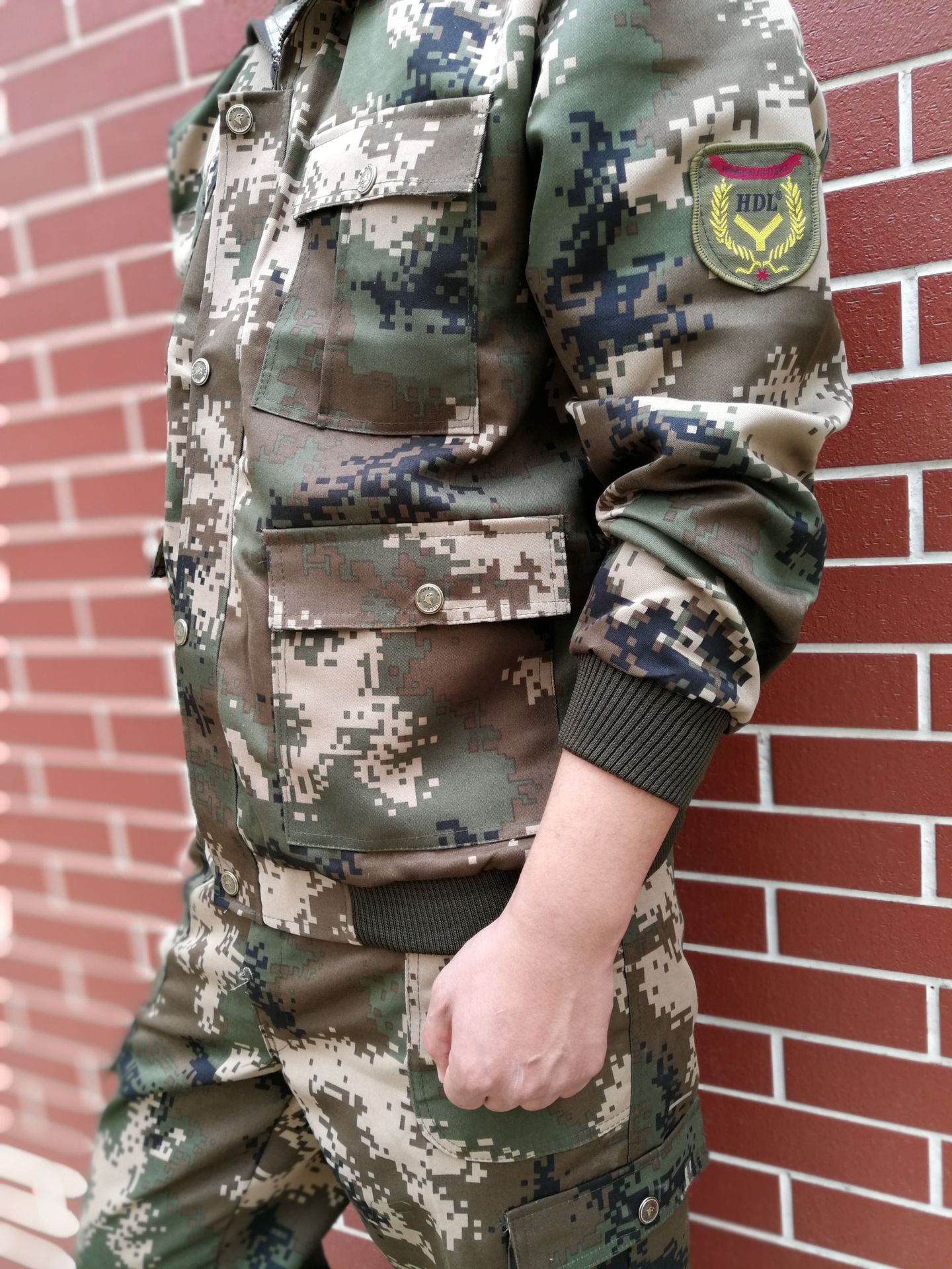 户外新款09武迷军迷迷彩服套装丛林作训军训服耐磨工装劳保工作服