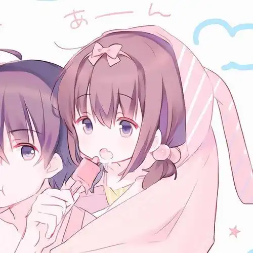 情侣头像动漫高清一对可爱,高清情侣头像动漫(10)