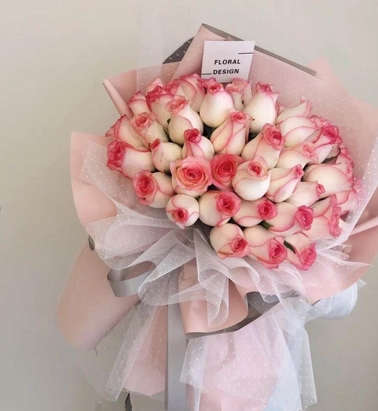 高档网红红玫瑰花束杭州鲜花同城速递递送女友鲜花速递同城