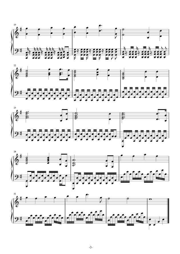 rise钢琴谱-虫虫钢琴