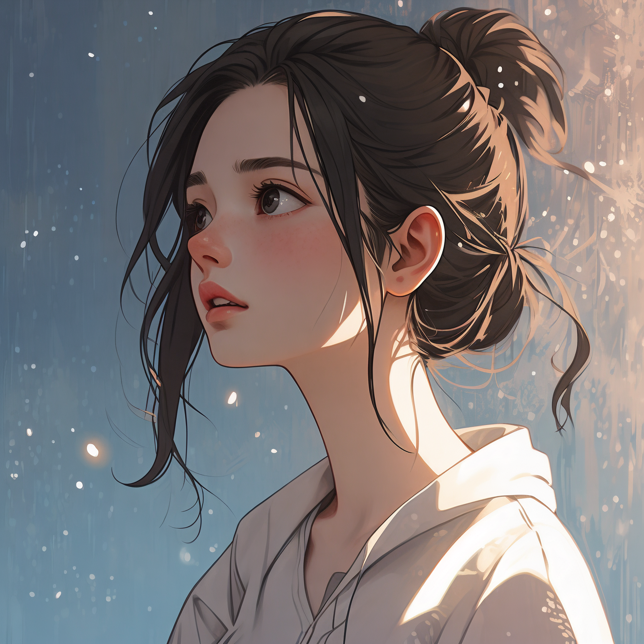 伤心女生头像,越看越难过92 我总是在日升月落里,再爱一次人间,虽然