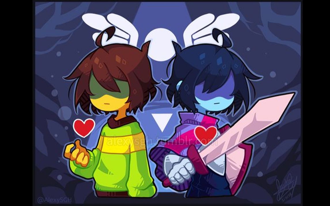 【黑枕】deltarune三角符文ep1-游戏实况(完结)