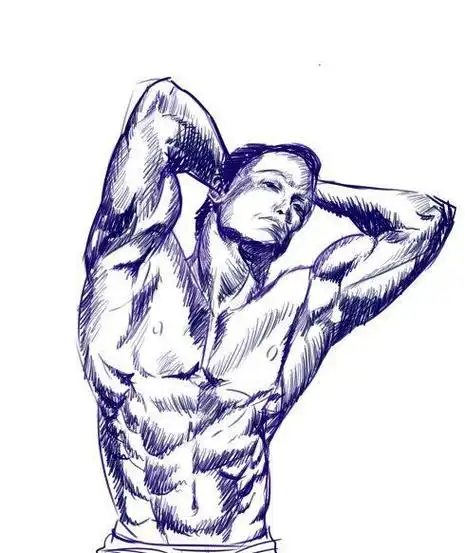 最帅黑白肌肉头像男生