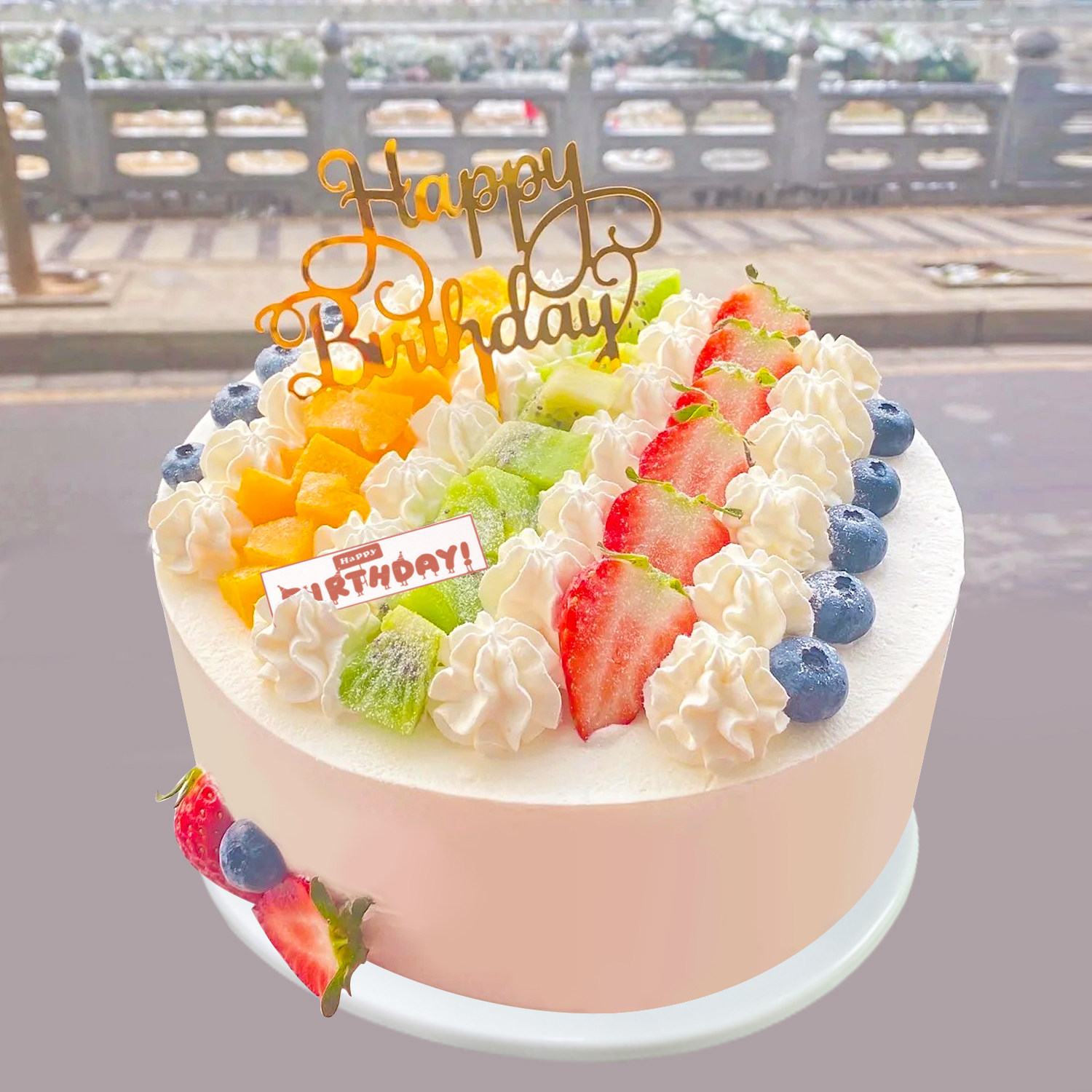 蛋糕模型2023新款网红欧式水果可定制流行创意生日假蛋糕橱窗样品