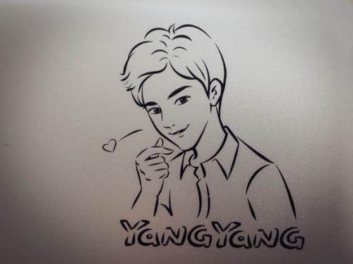 动漫人物简笔画杨洋可爱