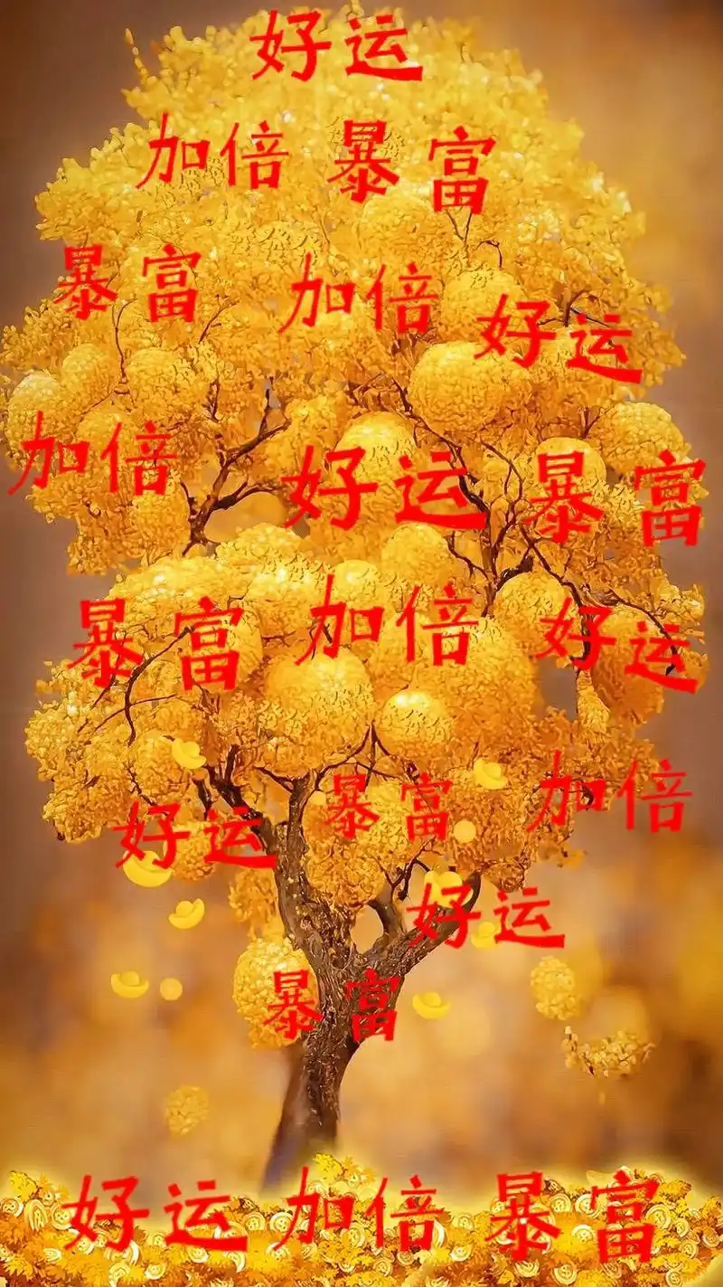 抖音图文来了  好运加倍暴富,腰缠万贯,代代有财#图文伙伴 - 抖音