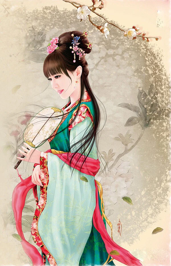 插画/漫画 《手绘古代》柳清眉