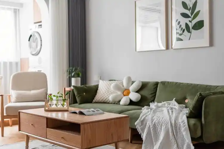 客厅设计分享原木风清新小家