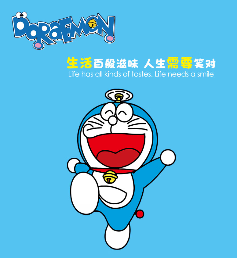 电梯轿厢贴纸 哆啦a梦机器猫电梯门贴纸装饰创意入户门防火门翻新自粘