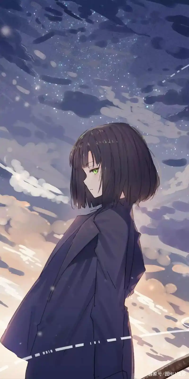 绝美的二次元女生意境壁纸