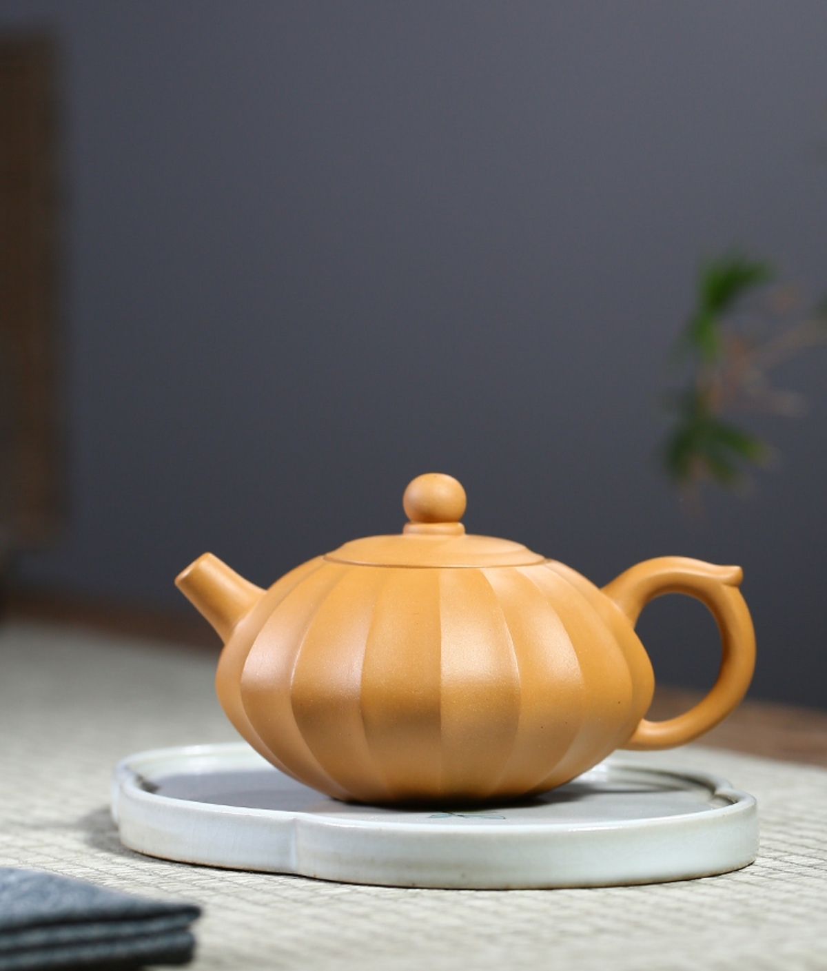 紫砂壶黄段泥紫砂壶