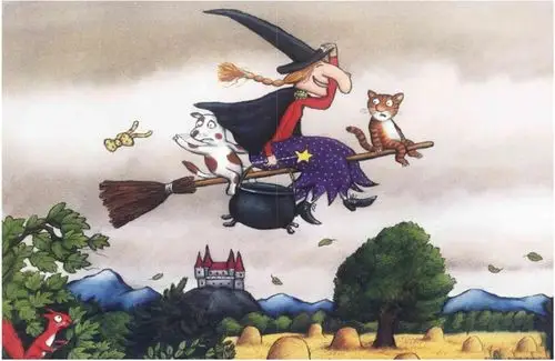 昌乐实小幼儿园故事分享《女巫扫帚排排坐》