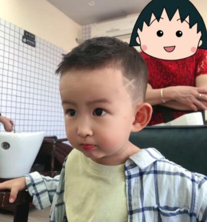 一,宝宝平头发型男孩