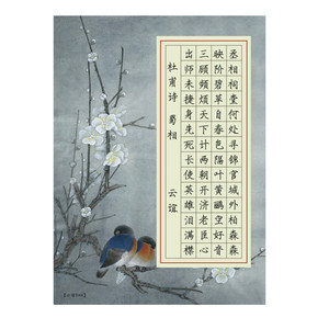 作品纸方格纸小学生练字纸格子比赛专用纸56格 书法纸56字律诗古诗