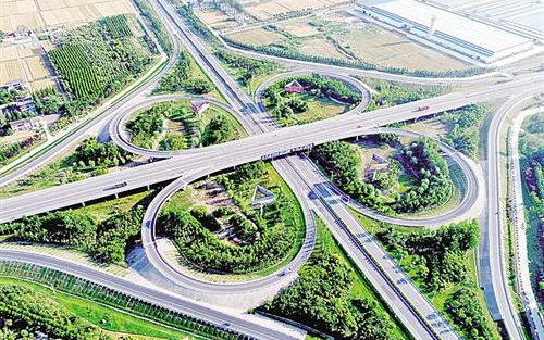 城市天际线csur四向立交