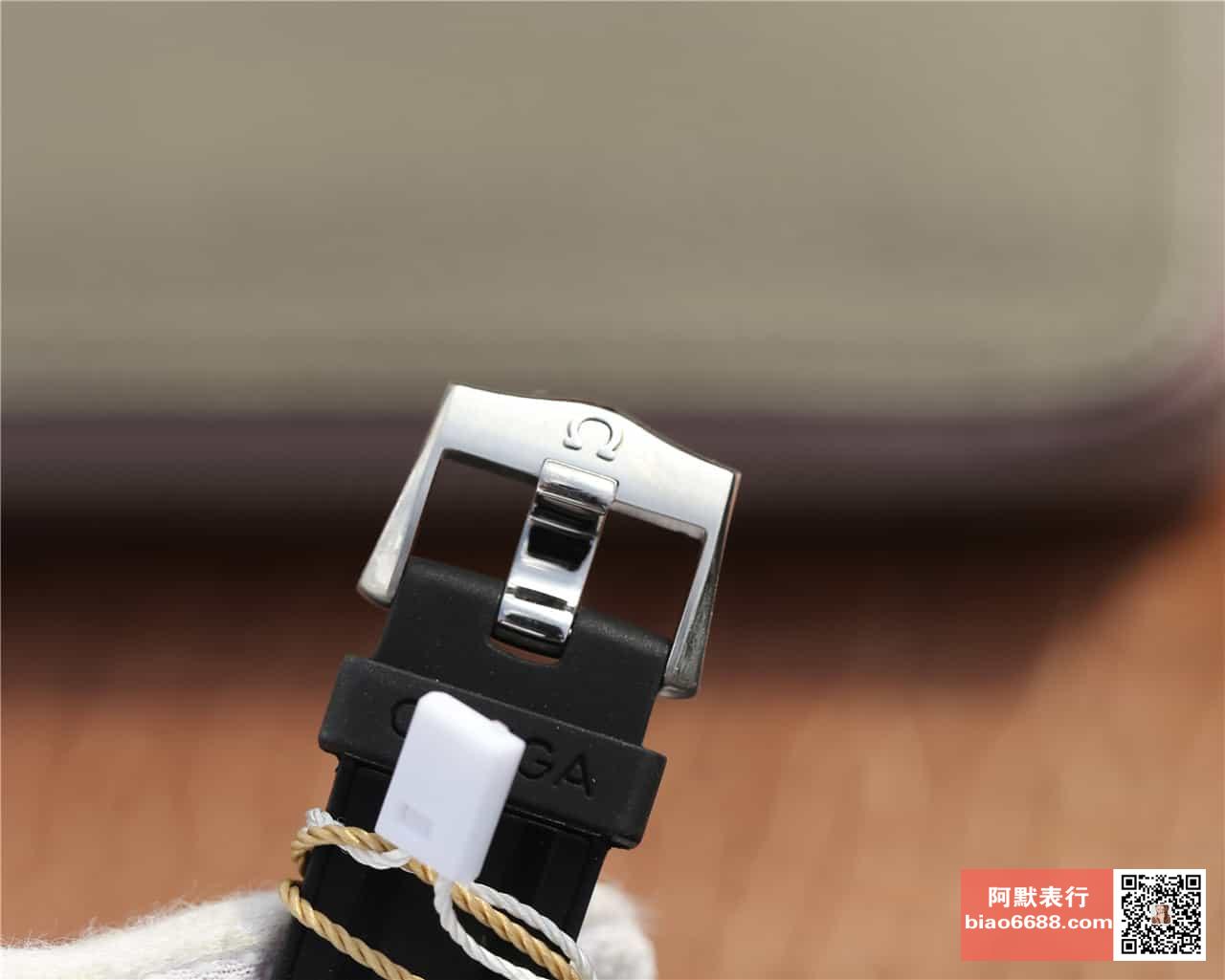 om厂42mmomega欧米茄海马300米系列21022422001001橡胶表带潜水腕表