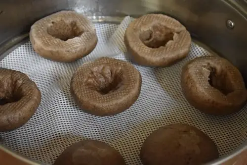 清心1986做的榄菜豆角窝窝头