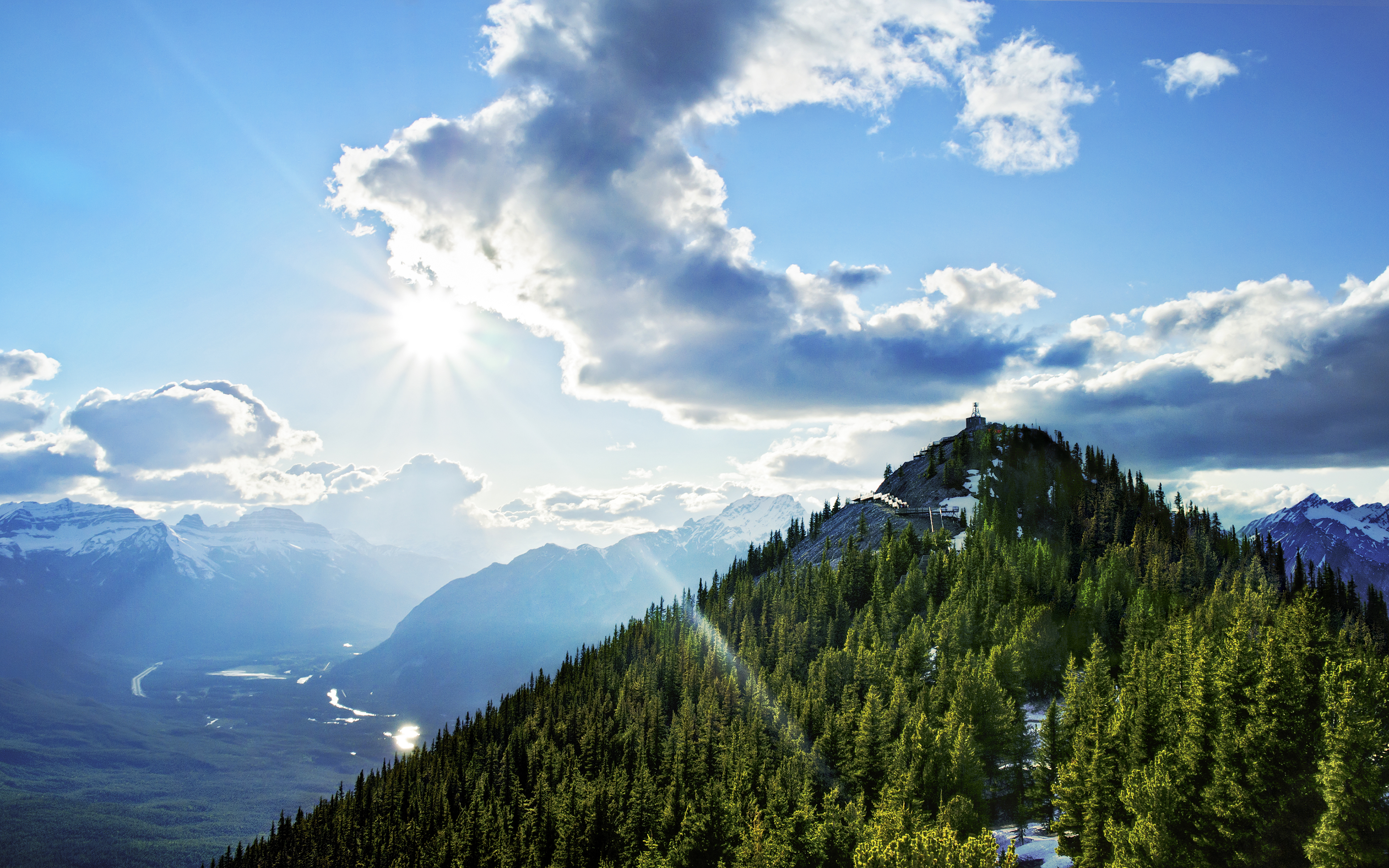 at sulphur mountain 高清壁纸下载 - macapp.so