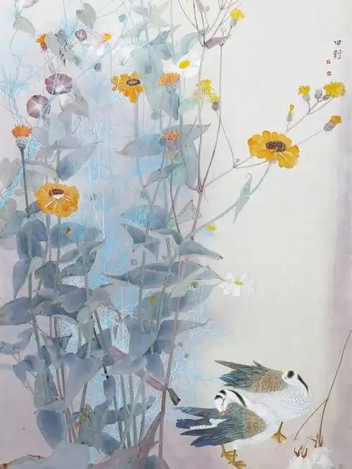 崔田对(崔莹)中国美术家协会会员中国工笔画学会会员2012至2014在现代