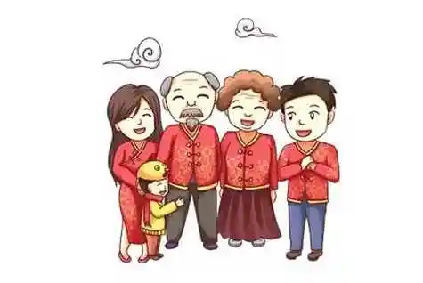 全家福简笔画五口之家图片大全 全家福简笔画儿童画