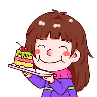 吃货甜食蛋糕开心