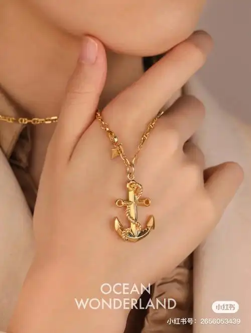 a爆了!谁能不爱这款带感的船锚项链