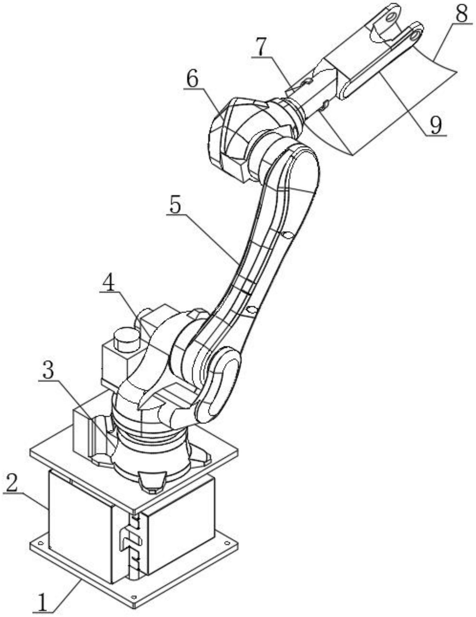 一种注塑机自动供料装置用机械臂