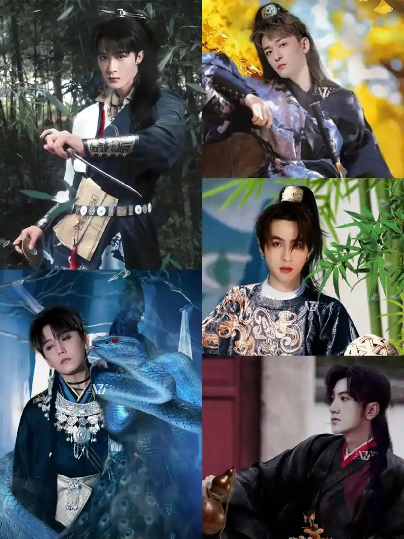 mic男团古装系列.一发完.之前的一个脑洞,大概就是下山磨炼 - 抖音