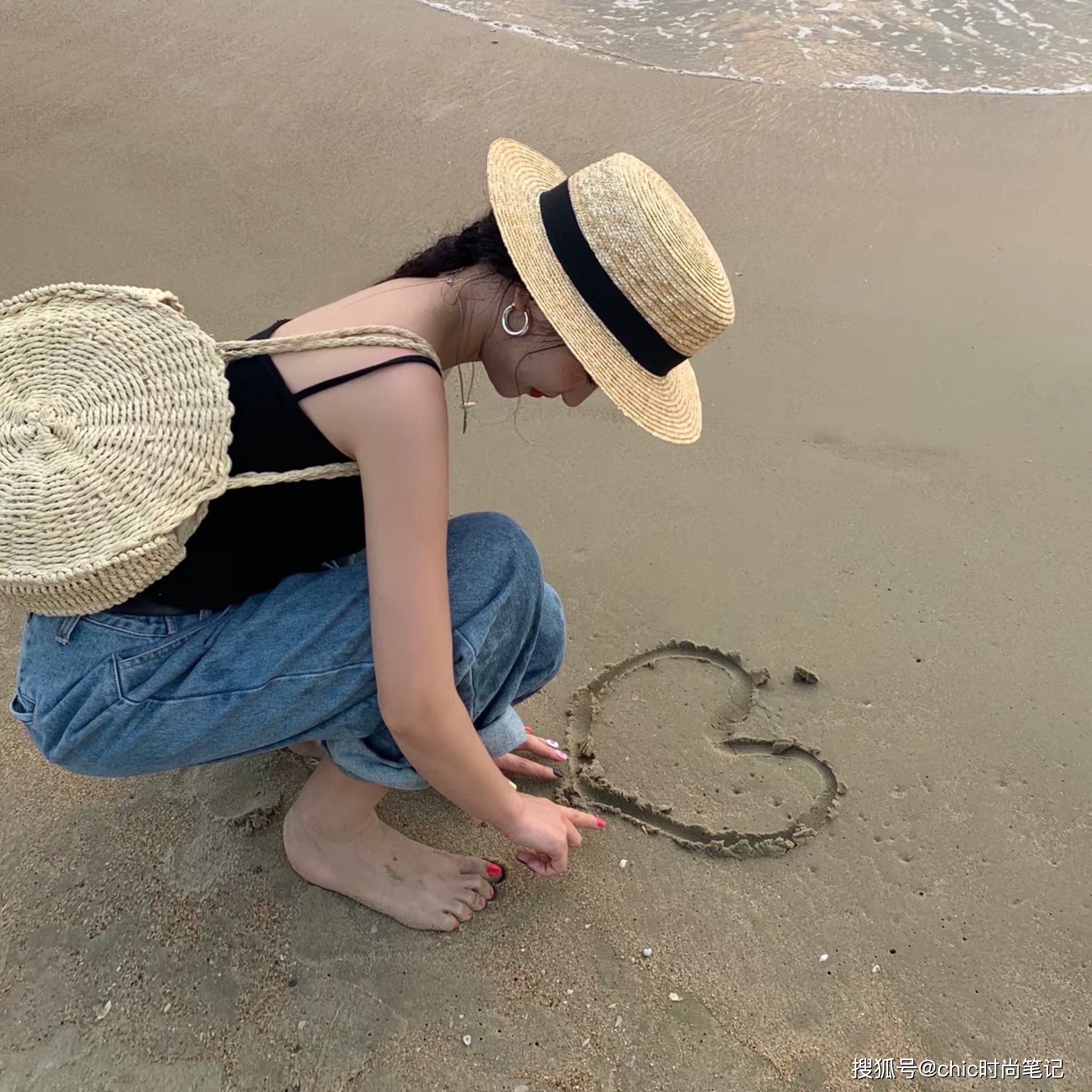 原创张柏芝佩戴草帽重塑小姐姐19岁的样子草帽究竟有什么魅力