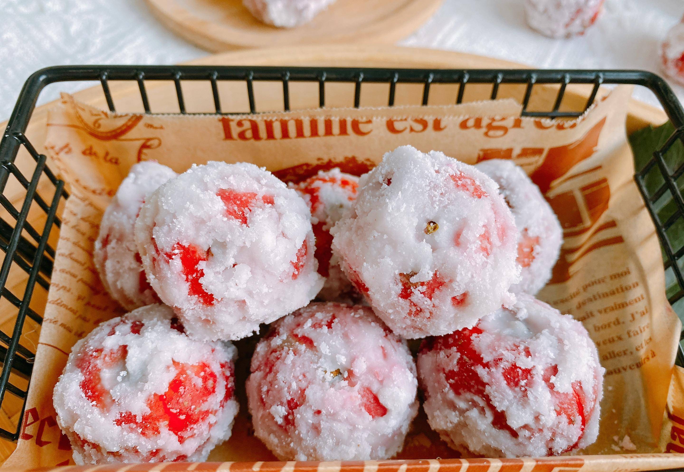 孩子爱吃的"山楂雪球",酸酸甜甜,自制简单不翻车,还能助消化_糖水