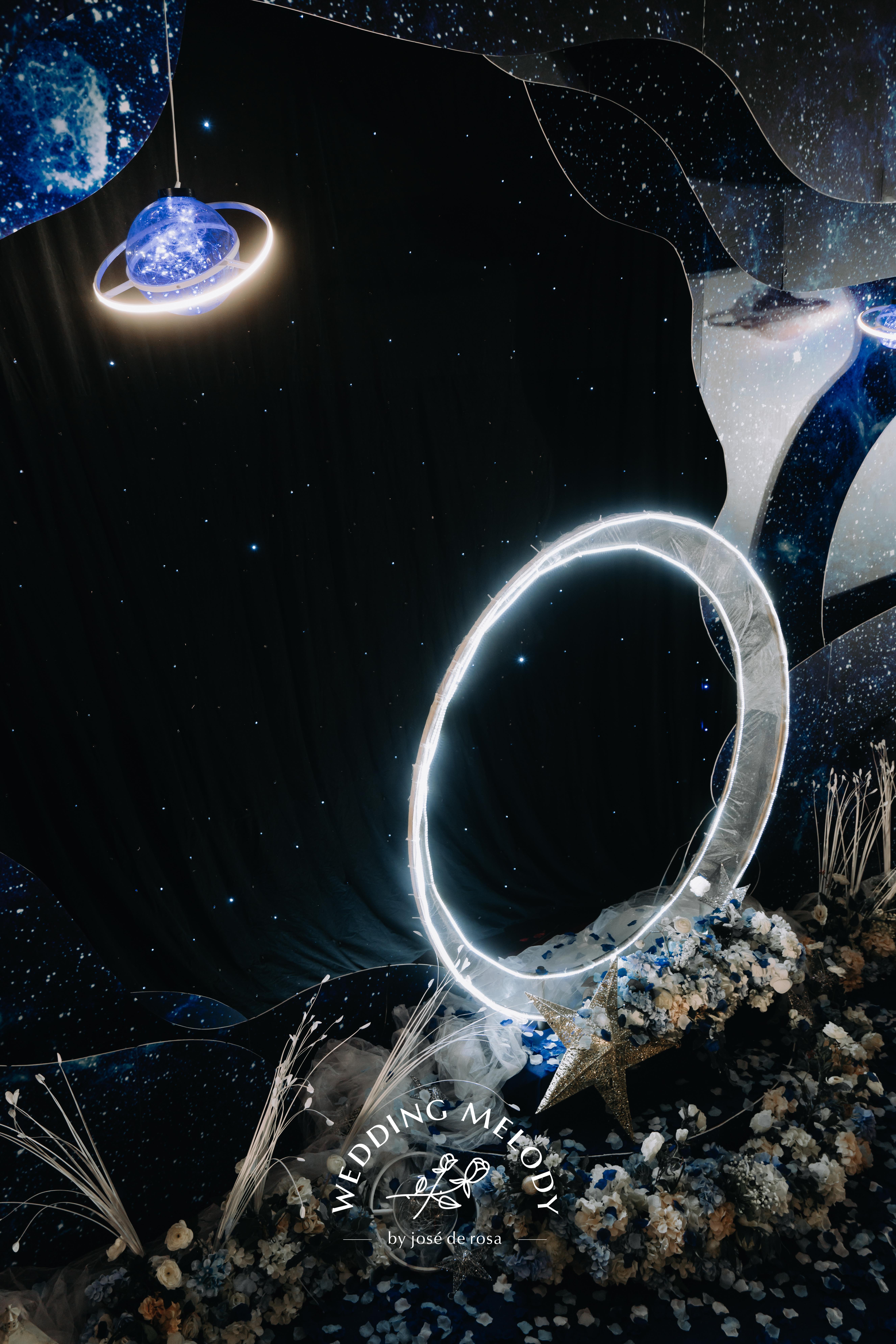 一起去看星空感受星空婚礼的魅力