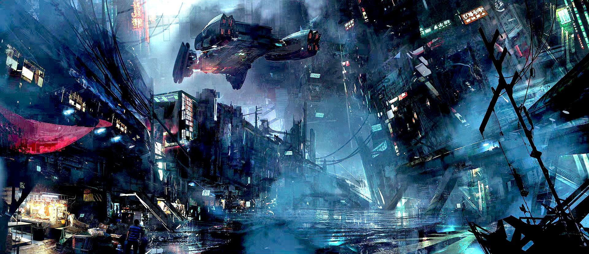 电影《攻壳机动队》场景设定欣赏