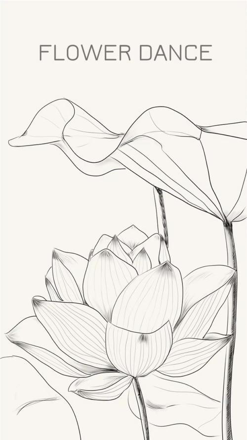 背影素描简笔画教程古风长发女子背影图片铅笔画古风狐妖简笔画 手绘