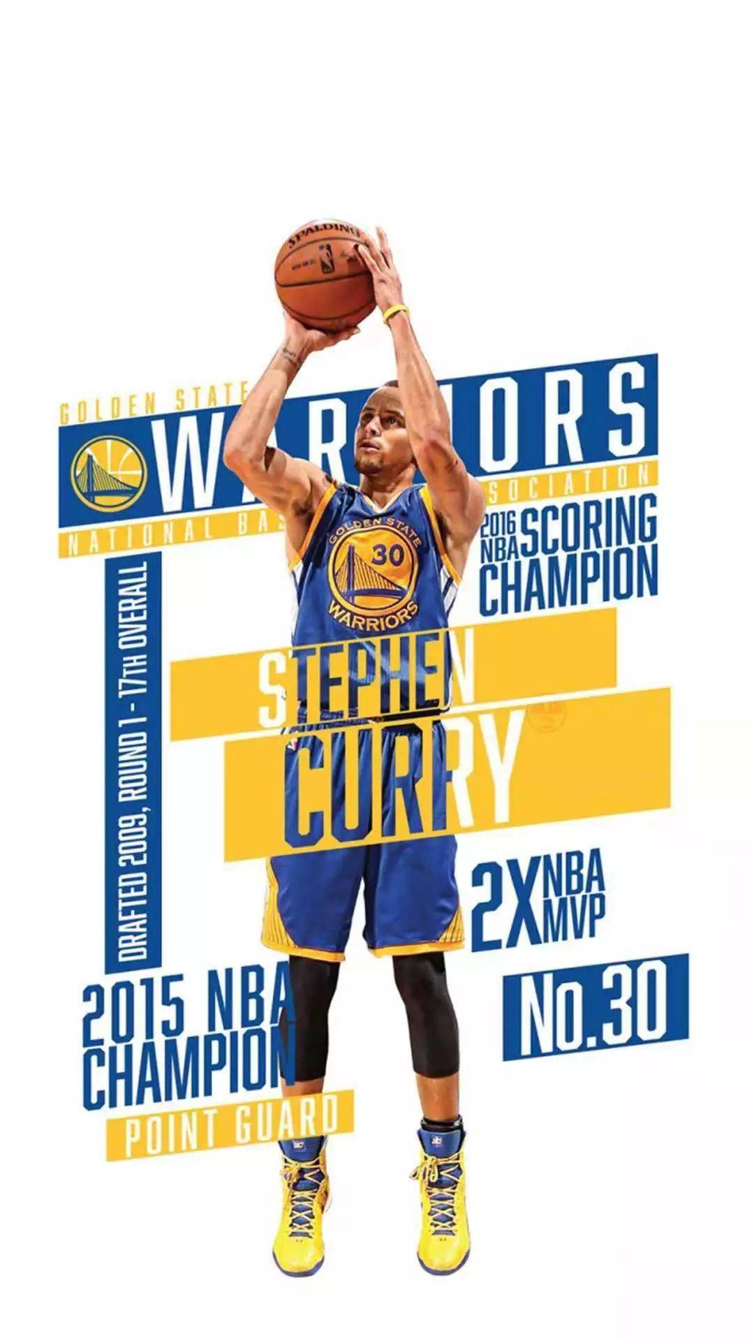 nba系列壁纸第四期斯蒂芬库里