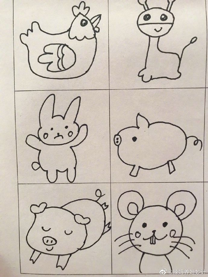 简单简笔画 | 动物