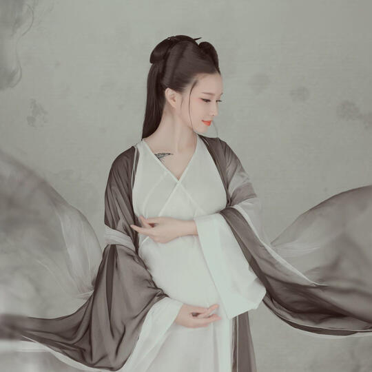 古装孕妇照