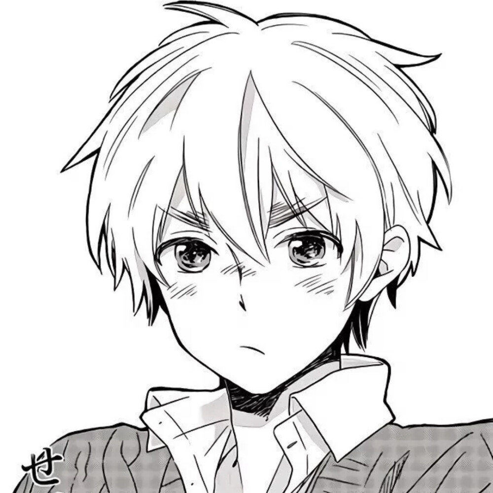 动漫头像男生帅气作者不详出处不详