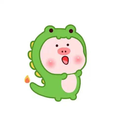 抖音卡通猪头像_抖音可爱小动物头像下载_游戏吧