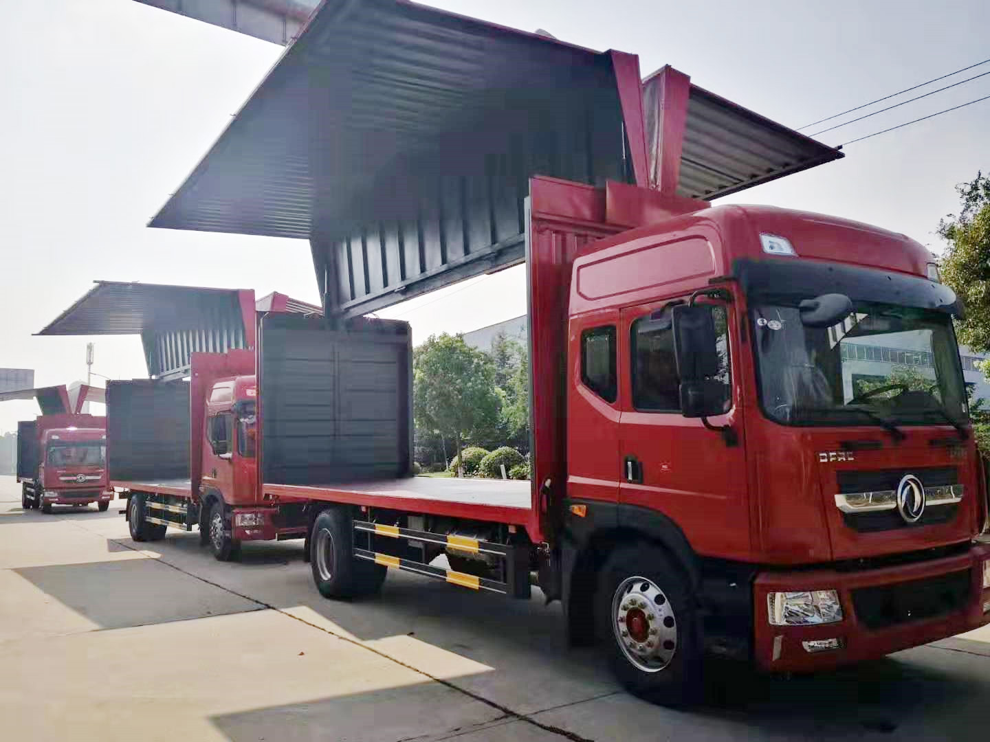 7米飞翼车多少钱 7米8飞翼车厢多少钱 东风天锦7米6飞翼箱货-货车