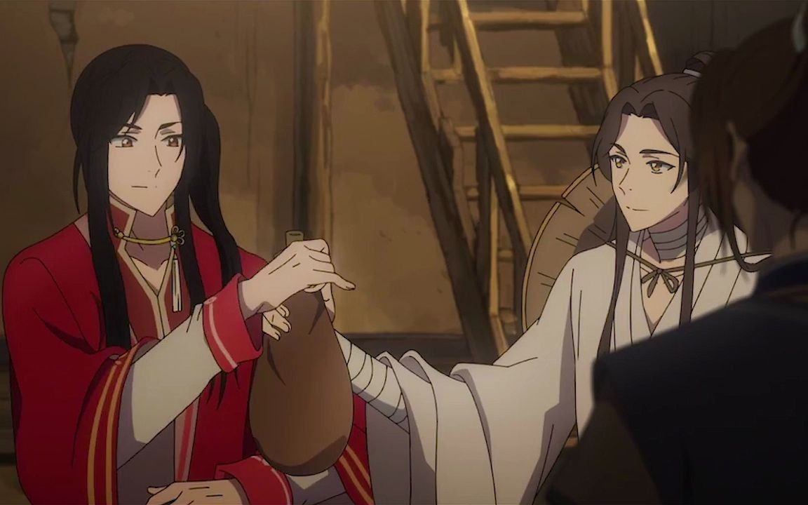 【天官赐福】三郎:哥哥喝过的水,真好喝!