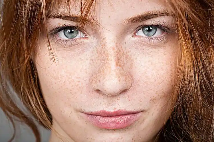 美女_雀斑_高清图片_全景视觉
