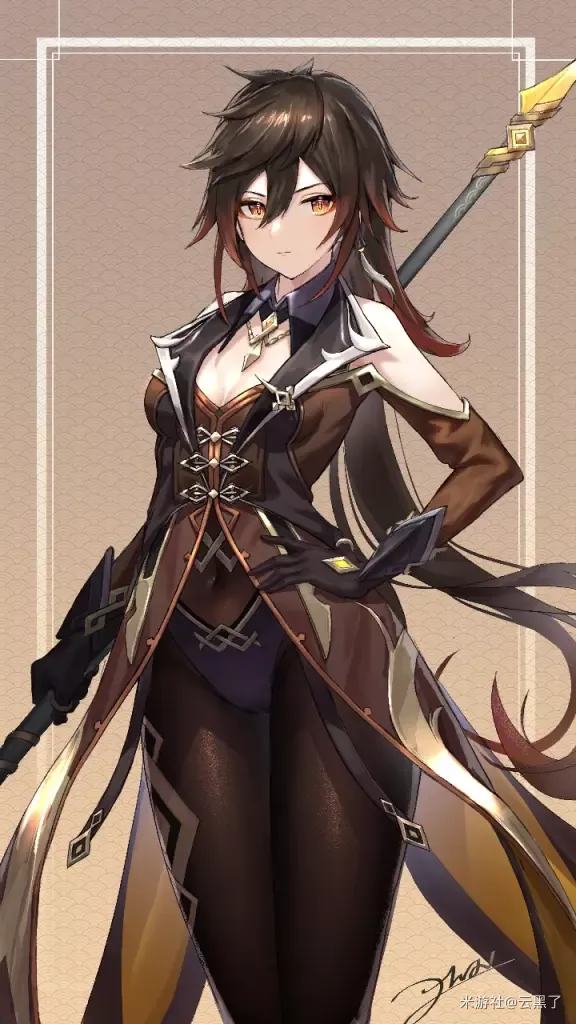 钟离女版-原神社区-米游社