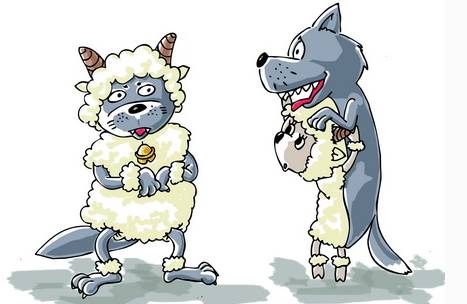 睡前故事披着羊皮的狼